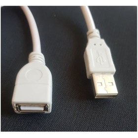 تصویر کابل افزایش طول USB 2.0 سه متری برند xp 