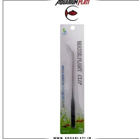 تصویر پنس سر خم کاشت گیاه آکواریوم جنکا مدل AT-27 Jeneca Pliers Aquarium Tool Fish Tank Aquatic Plants Model AT-27