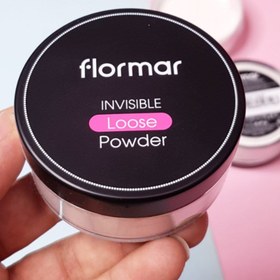 تصویر پودر بیک فلورمار Flormar Loose Invisible Powder