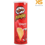تصویر چیپس پرینگلز PRINGLES با طعم اورجینال ا PRINGLES chips with original taste 165 g PRINGLES chips with original taste 165 g