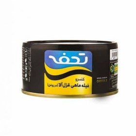 تصویر کنسرو فیله ماهی قزل آلا در روغن تحفه 150 گرم 