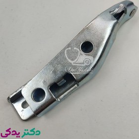 تصویر لولای درب موتور پژو 206 سمت چپ (کاپوت جلو) شرکتی ایساکو اصل 1640301099 