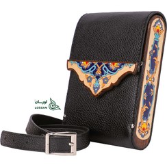 تصویر کیف چرم دوشی رستا 