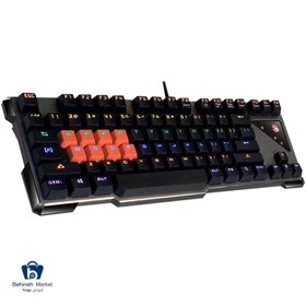 تصویر کیبورد مخصوص بازی ایفورتک مدل b700 A4TECH Light strike Gaming Keyboard B700