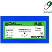 تصویر نخ جراحی نایلون ۶/۰ سوپا | بسته ۳۶ عددی ویژه مراکز کاشت مو و ابرو 