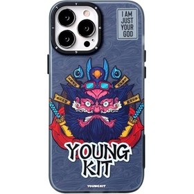 تصویر قاب برند یانگ کیت مدل Zhong Kui مناسب برای آیفون 13 پرو مکس Youngkit Cover iPhone 13 Pro Max 