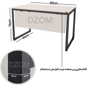 تصویر میز اداری دیزم مدل TLD-11J41-90WONE 