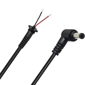 تصویر کابل تعمیری شارژر لپ تاپ 5.5mm x 2.5mm سرکج 5.5mm x 2.5mm Pin For Laptop Asus Fixing Adapter Cable