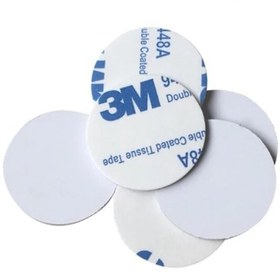 تصویر تگ RFID سکه ای 125KHZ قطر 25mm 