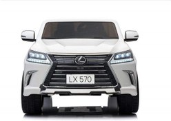 تصویر ماشین شارژی لکسوس مدل LX570 مناسب کودک با ۴ موتور 