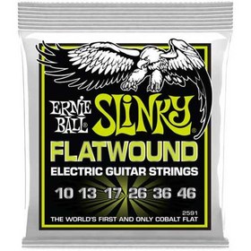 تصویر سیم گیتار الکتریک ERNIE BALL 2591 مدل FLATWOUND 