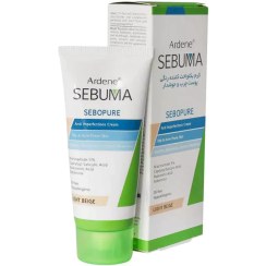 تصویر کرم یکنواخت کننده رنگی آردن سبوما مدل Sebopure حجم 30 میلی لیتر 