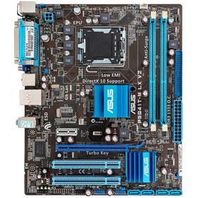 تصویر مادربردایسوس DDR3 مدل P5G41T-MLX (استوک) 