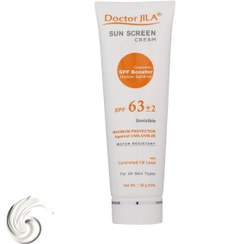 تصویر کرم ضد آفتاب بدون رنگ دکتر ژیلا SPF 63 مدل Maximum Protection ‌مناسب انواع پوست‌ وزن 50 گرم 