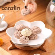 تصویر شیرینی خوری مدل لاله پایه دار 