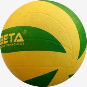 تصویر توپ والیبال لاستیکی مخصوص آسفالت و مقاوم volleyball beta