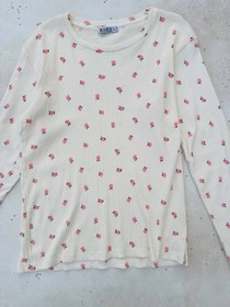 تصویر بلوز کبریتی یقه گرد 