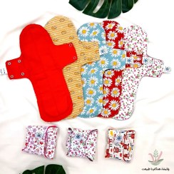 تصویر نوار بهداشتی نخی سایز چهار ( قاعدگی روزانه) 