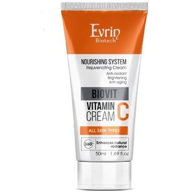 تصویر کرم ویتامین سی روشن کننده اورین بیوتک مدل VITAMIN C حجم 50 میلی لیتر 