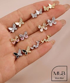 تصویر پیرسینگ گوش جواهری مدل PG1008 