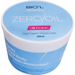 تصویر بیول کرم مرطوب کننده فاقد چربی حاوی پروتئین ابریشم Biol Zero Oil Slik Protein Gel Cream Moisturizer