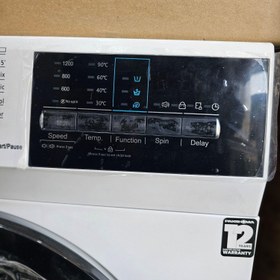 تصویر ماشین لباسشویی پاکشوما 8 کیلویی مدل UWF-20801 i PAKSHOMA WASHING MACHINE UWF-20801 i