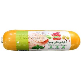 تصویر کالباس قارچ و مرغ سولیکو کاله 500 گرم 