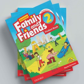 تصویر کتاب امریکن فمیلی اند فرندز 2 ویرایش دوم سایز بزرگ (رحلی) | American Family and Friends 2 2nd Edition Family and Friends 2