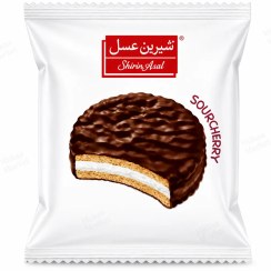 تصویر کیک والش شیرین عسل وزن ۲۵ گرم 