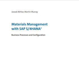 تصویر کتاب Materials Management with SAP S4HANA 