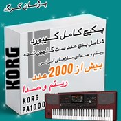 تصویر پکیج ست ریتم و صدا ارگ کرگ مدل pa1000 Korg pa1000