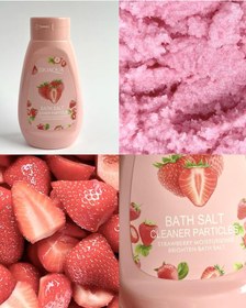 تصویر نمک بدن توت فرنگی 