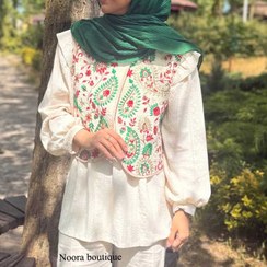 تصویر وست سوزن دوزی بته جقه 