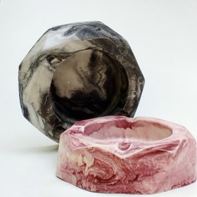 تصویر زیرسیگاری طرح مرمر 