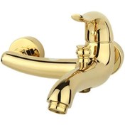 تصویر شیر حمام اکتاو راسان - کروم RASSAN OKTAV BATH MIXER