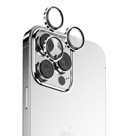تصویر گلس لنز دوربین رینگی اپل مناسب برای iphone 15 pro max 