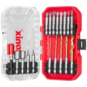 تصویر مجموعه مته و سری پیچ گوشتی RH-5453 رونیکس (18 عددی) Drill set and screwdriver series RH-5453 ronix