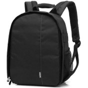 تصویر کوله پشتی دوربین ضد آب با پد قابل تنظیم برای دوربین‌های DSLR مدل XINQUAN 