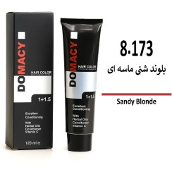تصویر رنگ مو دوماسی شماره 8.173 بلوند شنی ماسه ای حجم ۱۲۰ میلی لیتر 