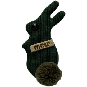 تصویر تکه دوزی خرگوش نیم رخ 