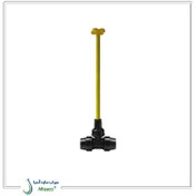 تصویر شیر کشویی دسته بلند پلیمری دو سر رابط ویسپار (65 سانتی متری) 