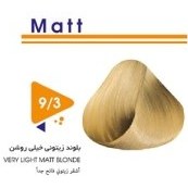 تصویر رنگ مو گیاهی ویتامول سری Matt مدل Extra Light Blonde شماره 9.3 