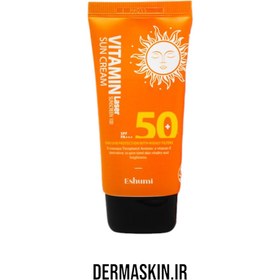 تصویر ضد آفتاب ویتامین Laser Sunscreen 100 Sun Cream - 70g (SPF50+ PA+++) برند Eshumi ساخت کره جنوبی 