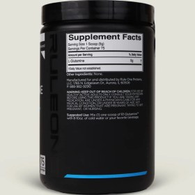 تصویر گلوتامین رول وان | Rule1 l-Glutamine 100% micronized 