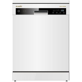 تصویر ماشین ظرفشویی مجیک 14 نفره مدل DF70-1441NW Magic dishwasher for 14 people model DF70-1441NW