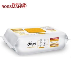 تصویر دستمال مرطوب اسلیپی بسته ۱۰۰ عددی چندمنظوره 