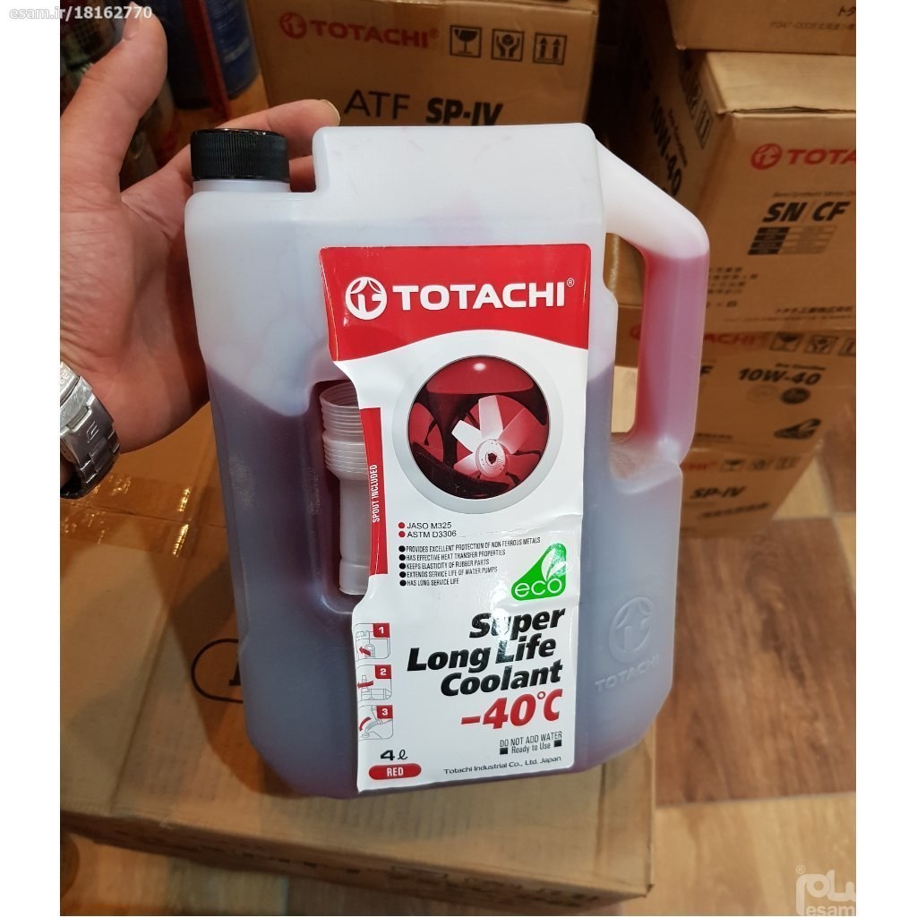 خرید و قیمت ضدیخ اب رادیاتور 4 لیتری اصل TOTACHI ژاپن | ترب