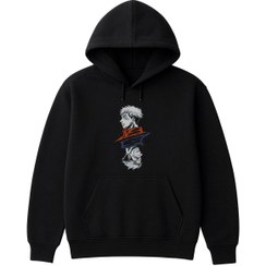 تصویر هودی مردانه طرح انیمه‌ای ایتادوری یووجی کد A015 