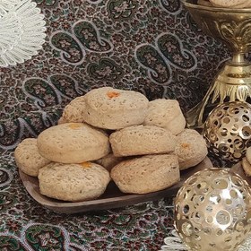 تصویر کلمپه زنجبیلی(شیرینی سنتی خراسان رضوی)بسته نیم کیلویی 