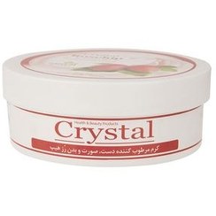 تصویر کرم مرطوب کننده صورت و بدن رز هیپ200 میلی لیتر کریستال Crystal Moisturizing Cream Rosehip